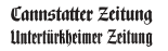 Cannstatter Zeitung Logo