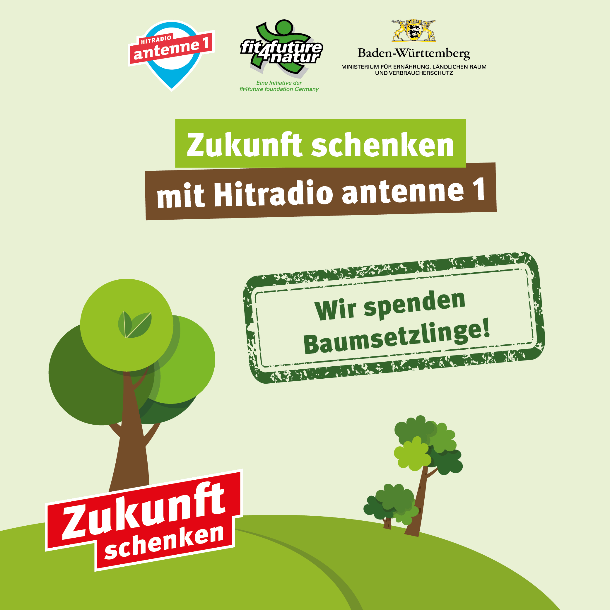 Zukunft schenken – Wir spenden Baumsetzlinge -300dpi